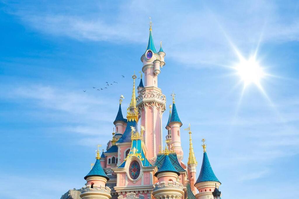 Le 82 - Studio Pour 4 A 3 Minutes De Disneyland Paris Montévrain Extérieur photo